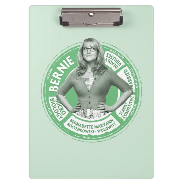 Pranchetas Bernadette Info Graphic (Frente)