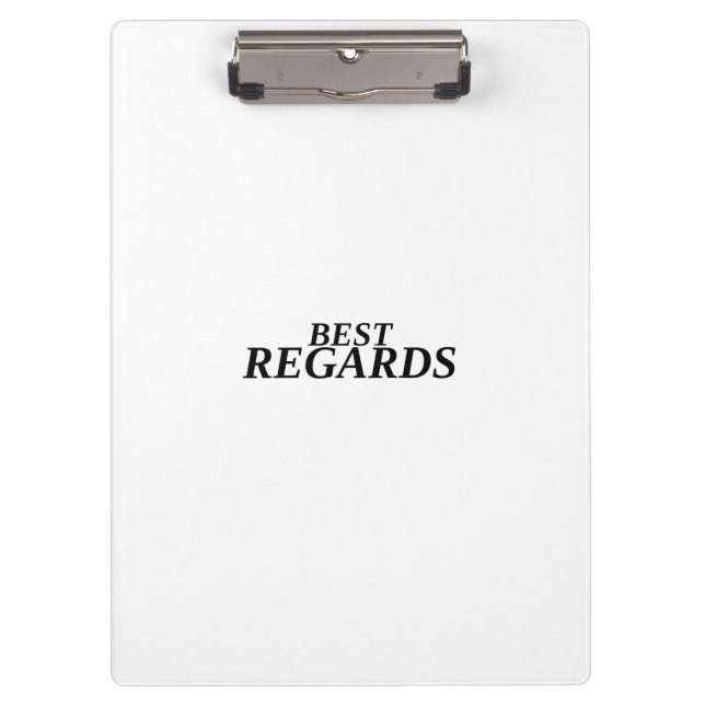 Pranchetas Best Regards Professional Clipboard (Frente)