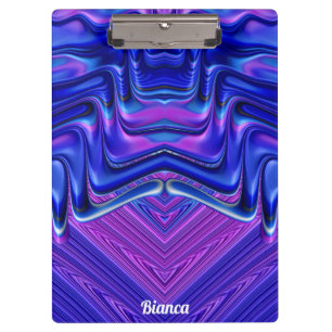 Pranchetas BIANCA ~ 3D! ~ Rosa Branco e Azul original ~