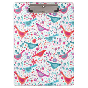 Pranchetas Bird Watercolor Floral Boho