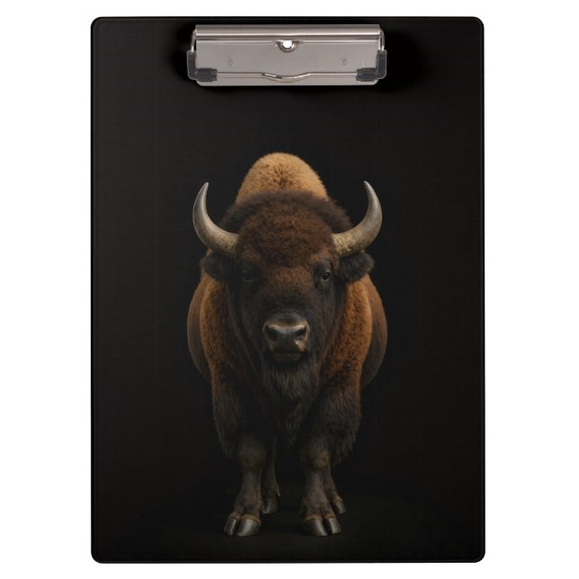 Pranchetas Black 4 Luxe Clipboard, American Bison (Frente)