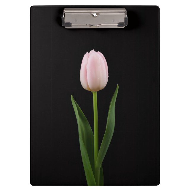 Pranchetas Black 4 Luxe Clipboard, Blush Pink Tulip (Frente)