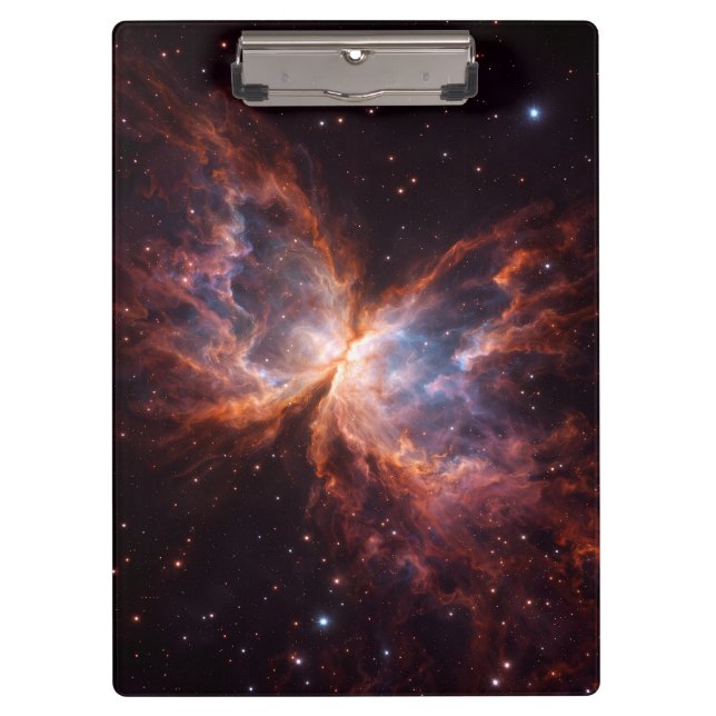 Pranchetas Black 4 Luxe Clipboard, Butterfly Nebula (Frente)