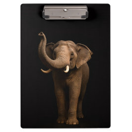 Pranchetas Black 4 Luxe Clipboard, Mighty Elephant