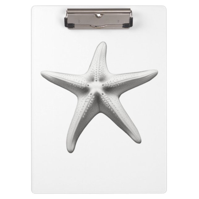 Pranchetas Black and White Starfish (Frente)