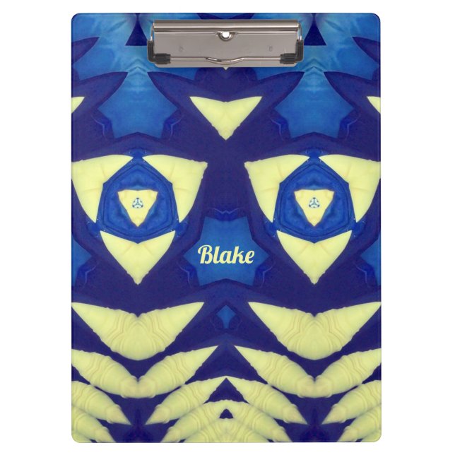 Pranchetas BLAKE ~ Blue and Cream design (Frente)