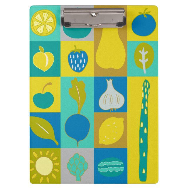 Pranchetas Blocos de vegetais I (Frente)
