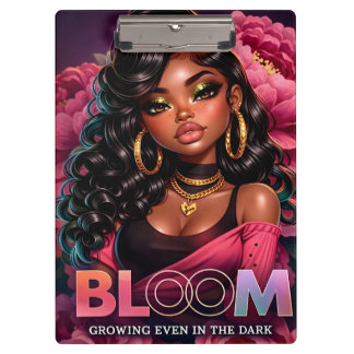 Pranchetas Bloom Clipboard – Crescendo Mesmo no Escuro