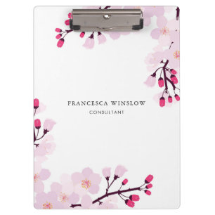 Pranchetas Blossomas de Cereja Whimsical Personalizados