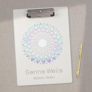 Pranchetas Blue Lotus Flower Mandala