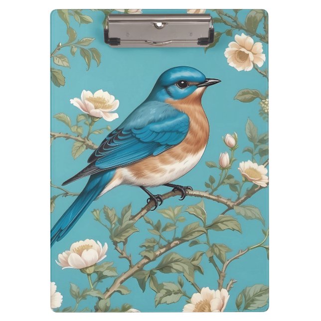 Pranchetas Bluebird William Morris Inspirou Turquois (Frente)