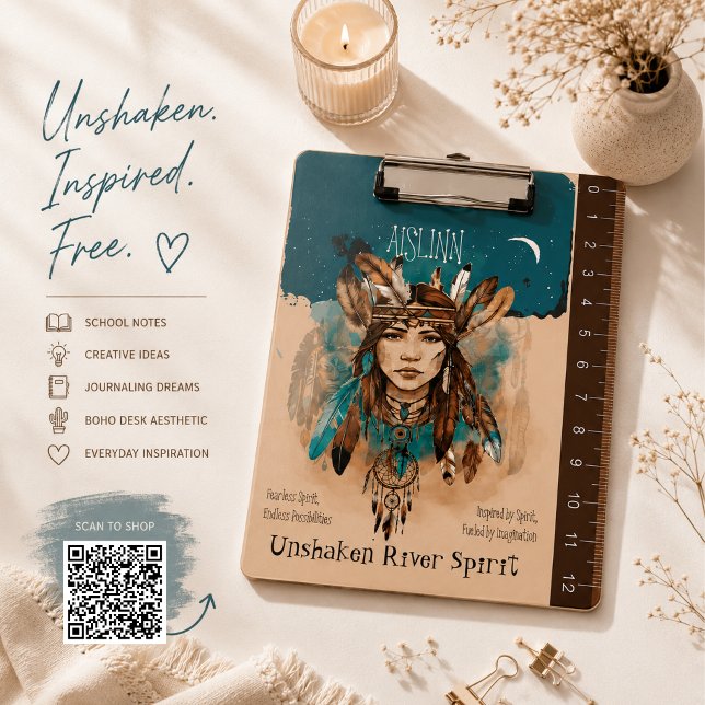 Pranchetas Boho Chic Espírito Livre Penas Apanhadores de Sonh (Criador carregado)