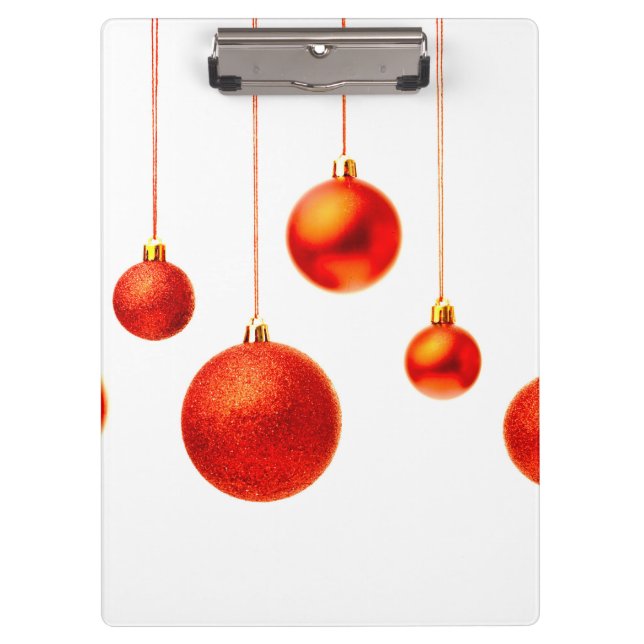 Pranchetas Bolas de Natal (Frente)