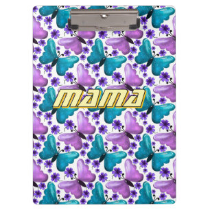 Pranchetas Borboleta floral personalizada e customizada