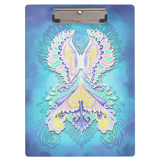 Pranchetas Borboleta Mística Pastel | Eethal Boho Fantasy (Frente)