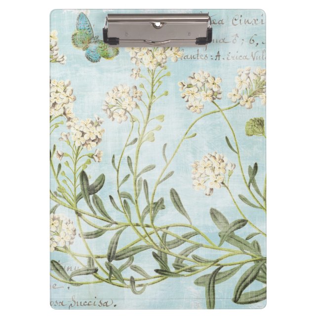 Pranchetas Botânico azul (Frente)