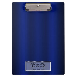 Pranchetas Brilho Azul Real Elegante Chic Glam Personalizado
