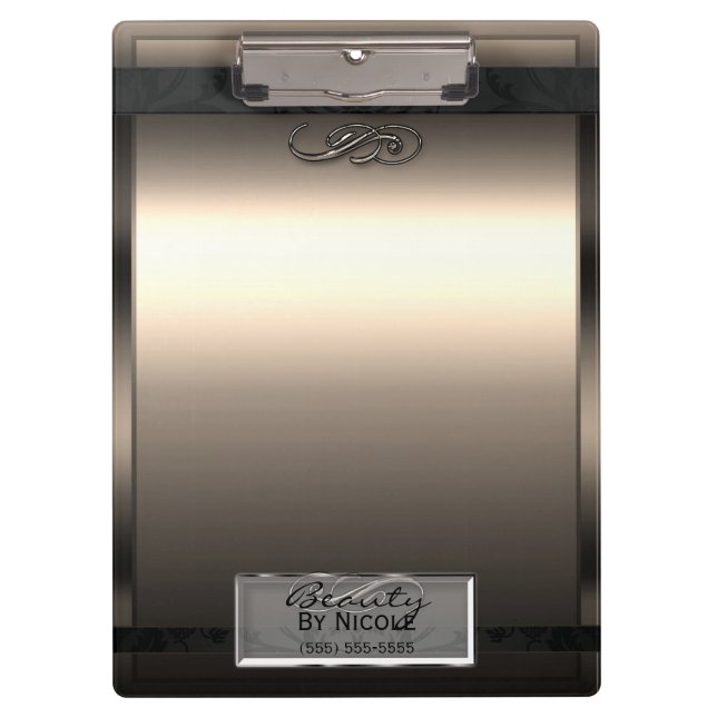 Pranchetas Brilho Dourado Bronze Elegante Chique Glam Persona (Frente)