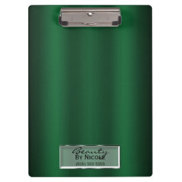 Pranchetas Brilho Verde Esmalte Elegante Glam Personalizado