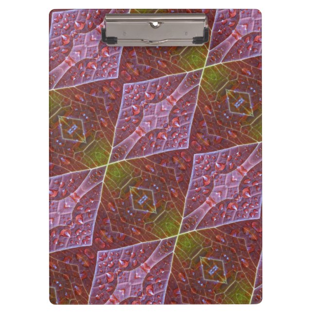 Pranchetas Bronze e Folha Verde Ikat 20 (Frente)