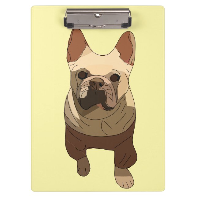 Pranchetas Bulldog Francês (Frente)