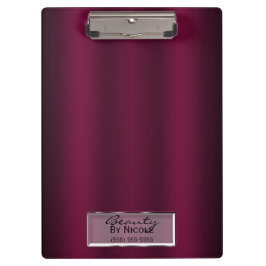 Pranchetas Burgundy Brilho Elegância Glam Personalizada