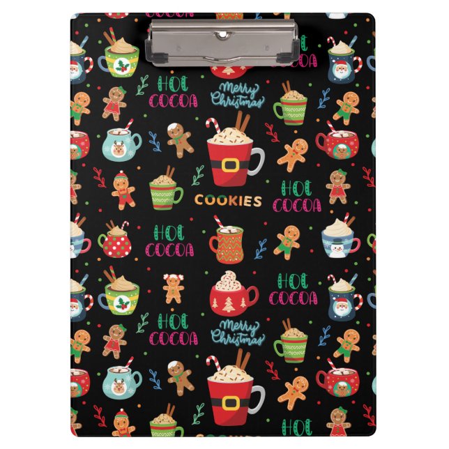 Pranchetas Cacau quente de Natal, Ginger Cookies (Frente)