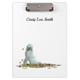 Pranchetas Cachorro De Doodal Sai Da Área De Transferência