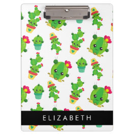 Pranchetas Cactus Bonito, Padrão De Cactus, Suculente, Seu No