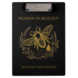Pranchetas Caderno Biologia Bee & Golden DNA Spiral