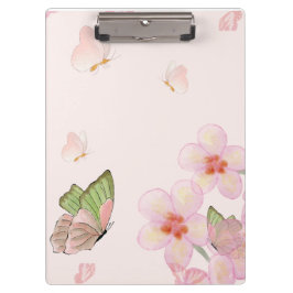 Pranchetas Caderno com Design Caprichoso de Borboleta