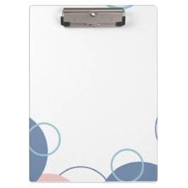 Pranchetas Caderno Elegante com Design de Círculos Coloridos