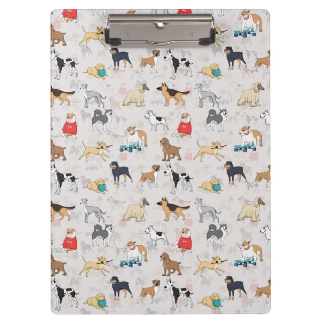 Pranchetas Cães Bons Design Branco (Frente)