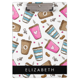 Pranchetas Café, Café Feijão, Corações, Seu Nome