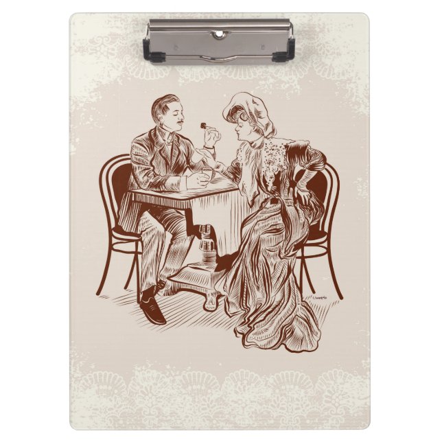 Pranchetas café e amor (Frente)