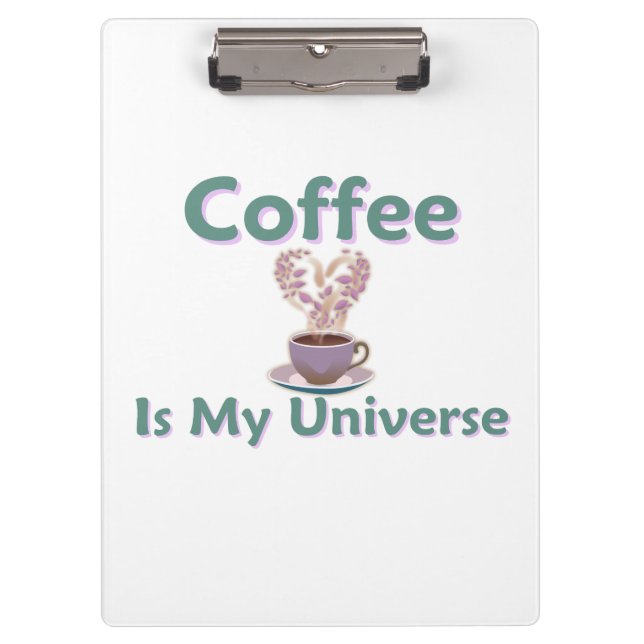 Pranchetas Café É Meu Universo (Frente)