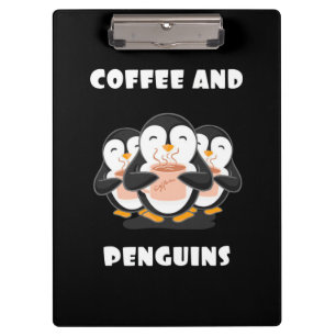 Pranchetas Café E Pinguins