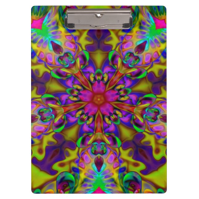 Pranchetas Caleidoscópio Apofílise Arte Fractal - II (Frente)