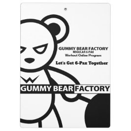 Pranchetas Campeonato da Fábrica de Ursos Gummy