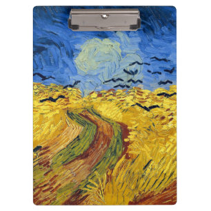 Pranchetas Campos de Trigo de Van Gogh pintura impressionista