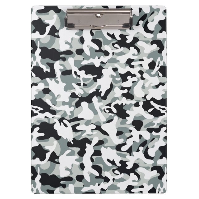 Pranchetas Camuflagem de poeiras de neve (Frente)