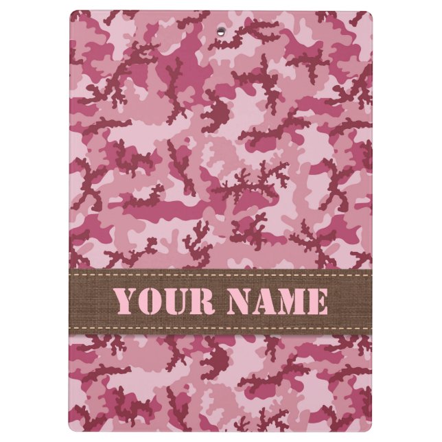 Pranchetas Camuflagem rosa (Verso)