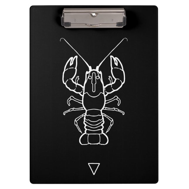 Pranchetas Cancer Zodiac Sign -  (Frente)