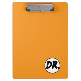 Pranchetas Capa de telefone Orange DR. Logo