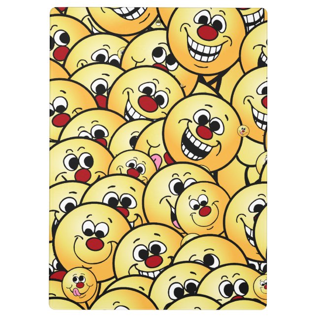 Pranchetas Caras felizes de Grumpeys ajustadas (Verso)