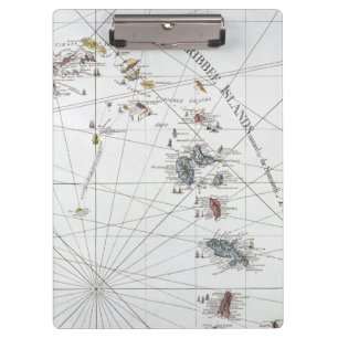 PRANCHETAS CARIBE: MAPA, 1775
