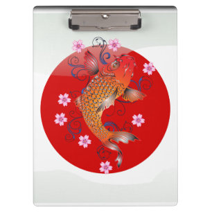 Pranchetas Carpa japonesa do koi