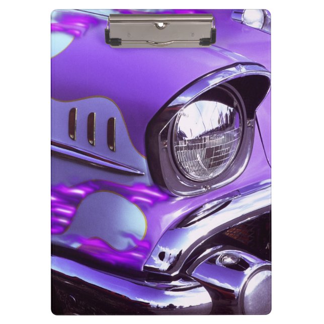 Pranchetas Carro clássico: Chevrolet com capa flamejante (Frente)