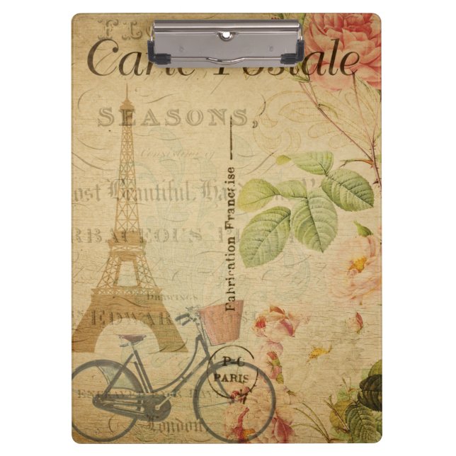 Pranchetas Cartão postal francês (Frente)