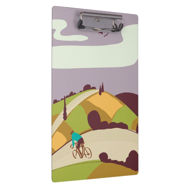 Pranchetas Cartaz de Ciclismo Vintage (Direita)